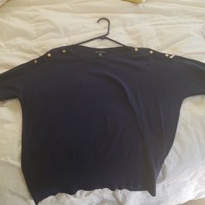 GAP combed cotton Navy lightweight sweater L